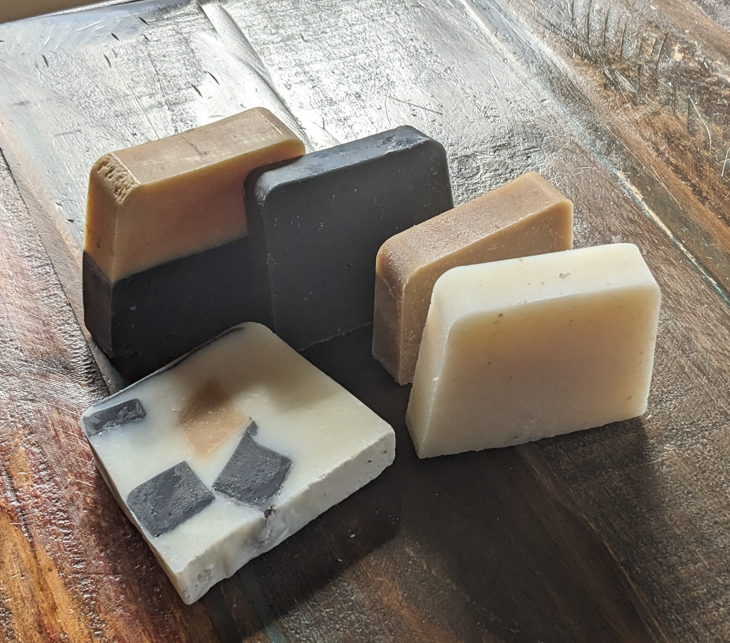 CHARCOAL TURMERIC Grass Fed Beef Tallow Soap